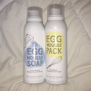 Egg Mousse Cleanser & Facial Mask